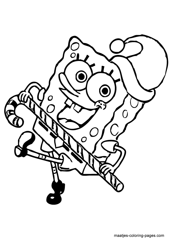 Sponge Bob kolorowanki